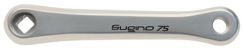 Sugino 75 Left Crank Arm - Silver