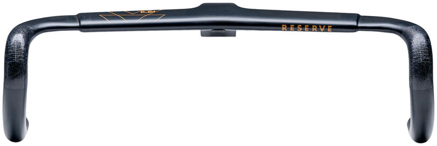 Reserve Wheels RD1 Drop Handlebar - Integrated, Carbon, 40cm, 100mm, Black
