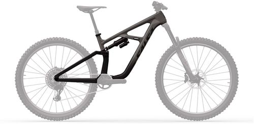 Salsa Blackthorn 145 C Frame - 29", Carbon, Black / Graphite Gray ,X-Large