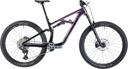 Salsa Blackthorn 125 C GX Transmission Bike - 29", Carbon, Black/Pearl Orchid, Medium