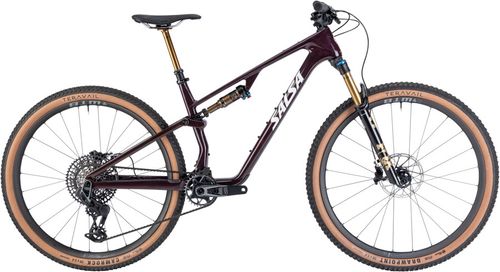 Salsa Spearfish C DLX X0 AXS Transmission Bike - 29", Carbon, Deep Orchid Carbon, Medium
