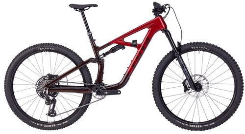 Salsa Blackthorn 125 C Eagle 90 Transmission Bike - 29", Carbon, Dark Umber/Canyon Red, X-Large