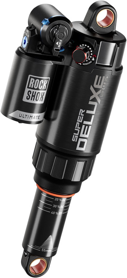 RockShox Super Deluxe Ultimate RC2T Rear Shock - 210 x 52.5 mm, Linear XL Air, Token Loc 2, Reb 55 / Comp 34, L/O 45, Standard, D1