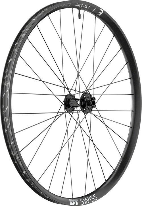 DT Swiss EXC 1200 Classic 30 Front Wheel - 29", 20 x 110mm DH Boost, 6-Bolt, Black