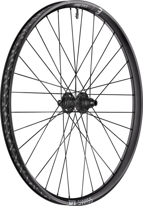 DT Swiss EXC 1500 Classic 30 Rear Wheel - 29", 12 x 148mm, Center-Lock, XD/Micro Spline, DEG 90 DF, Black