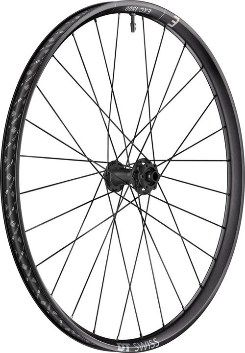 DT Swiss EXC 1500 Classic 30 Front Wheel - 27.5", 15 x 110mm, 6-Bolt, Black