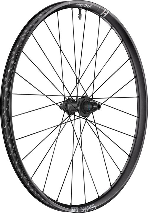DT Swiss HXC 1500 Spline 30 Rear Wheel - 27.5", 12 x 148mm, Center-Lock, XD/Micro Spline 12M, DEG 60 DF, Black