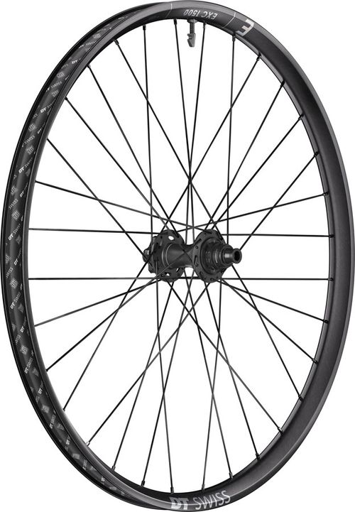 DT Swiss EXC 1500 Classic 30 Rear Wheel - 27.5", 12 x 148mm, 6-Bolt, XD/HD Slim, DEG 90 DF, Black