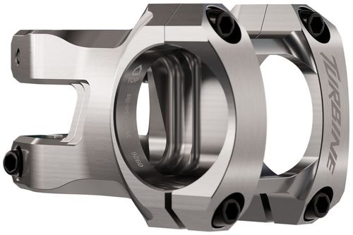 RaceFace Turbine Stem - 50mm, 35mm Clamp, +/-0, 1 1/8", Silver