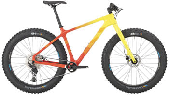 Salsa Beargrease Carbon Deore 11spd Fat Bike - 27.5", Carbon, Orange/Yellow Fade, Small